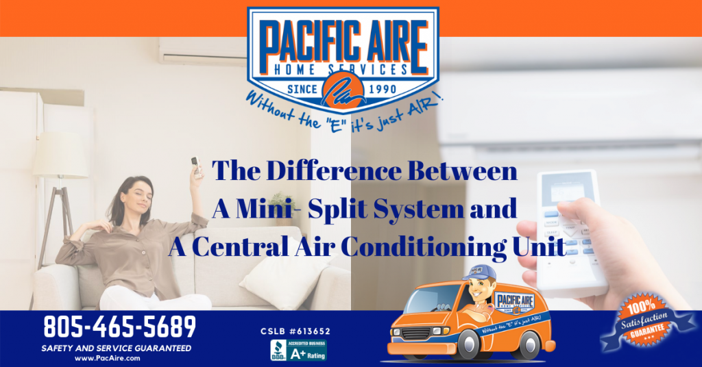 The Difference Between A Mini-Split System and Central Air Conditioning Unit