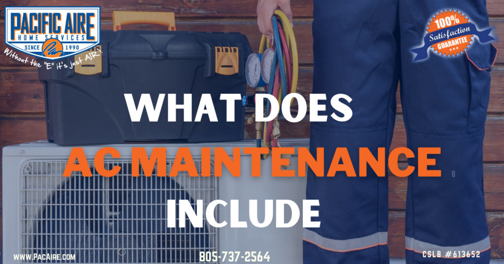 What Does AC Maintenance Include