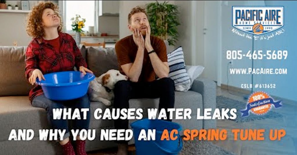 What Causes Water Leaks and Why You Need an AC Spring Tune-up
