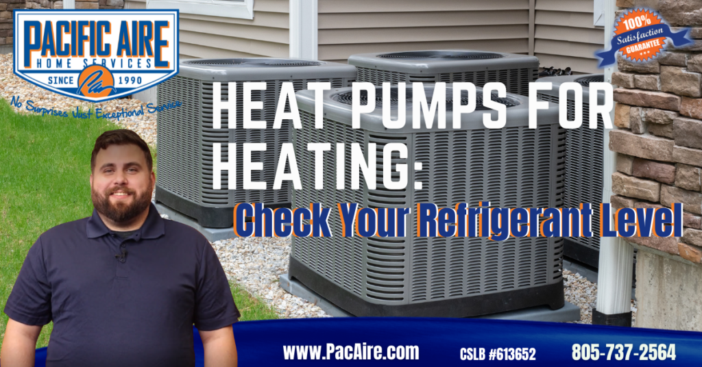 Heat Pumps for Heating: Check Your Refrigerant Level