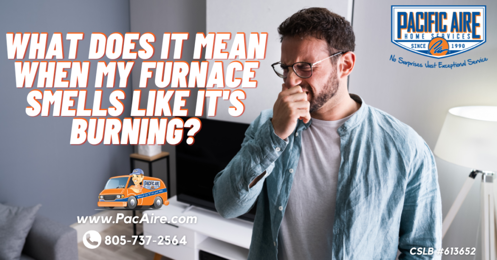 What Does It Mean When My Furnace Smells Like It’s Burning?