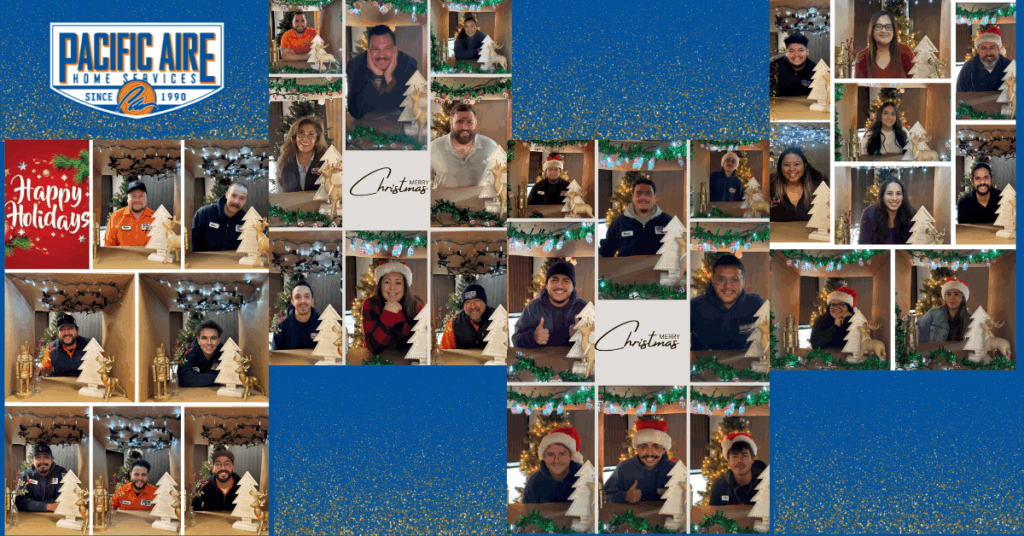 pacific aire holiday picture collage